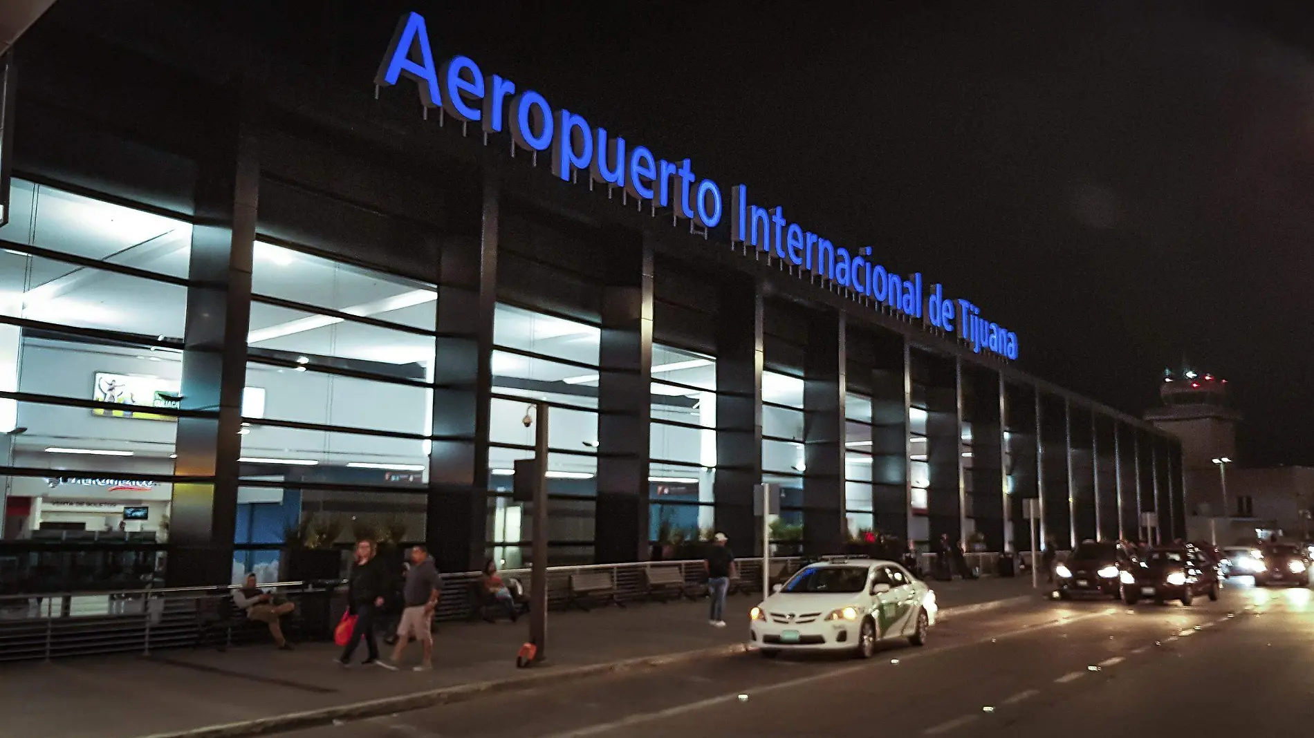 Aeropuerto de azul